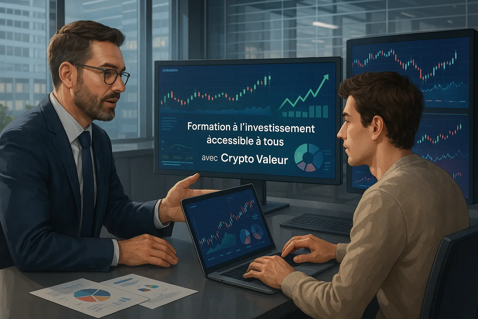 Différence entre trading et investissement